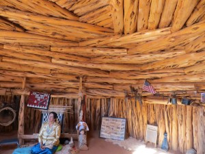 Interior of the Hogan