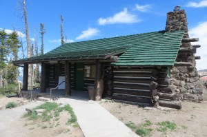 Very cool CCC (Civilian Concervation Corps from the 1930's) cabin Visitor Center