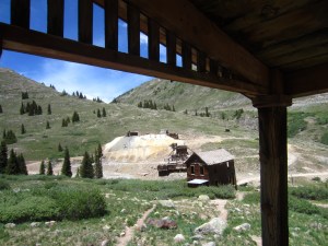 Remnants of the mine