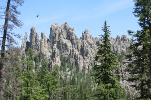 Area know as Cathedral Spires