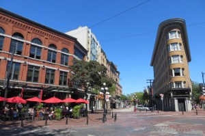 Gastown in downtown Vancouver
