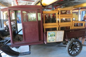 Cargo hold which carried food, luggage, vehicles and animals
