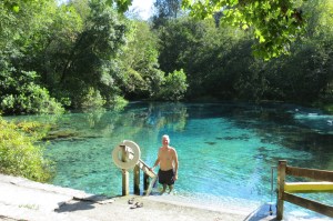 That 72 F water is just a little cool!!!