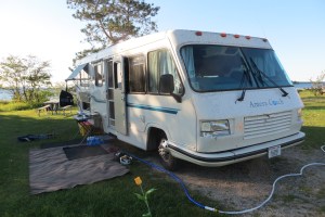 Only 99 inches tall. A true low rider among RVs.